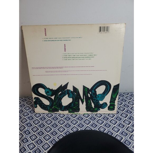 Kyze Move Jump Jack Your Body STOMP Vinyl LP Single 1989 - Picture 7 of 8